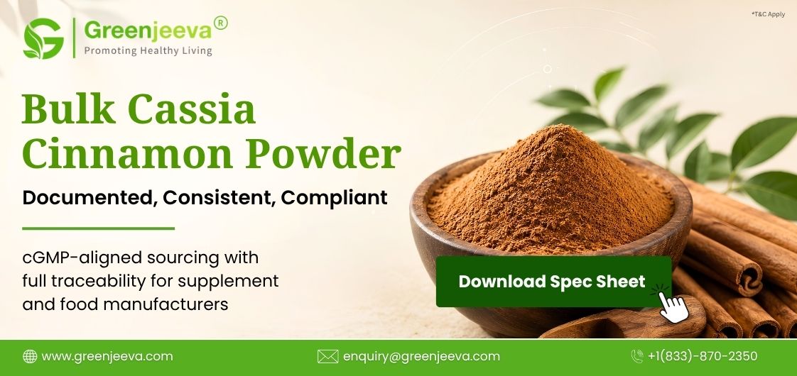 Bulk Organic Cassia Cinnamon Powder Supplier: Specs, COA & MOQ Guide